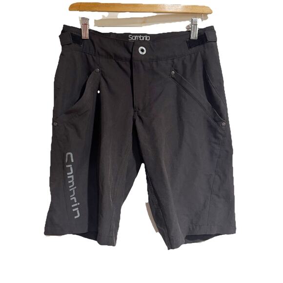 Sombrio Pants - Sombrio Women’s Cycling Shorts V’AL Trail Mountain Stretch Black Size Small